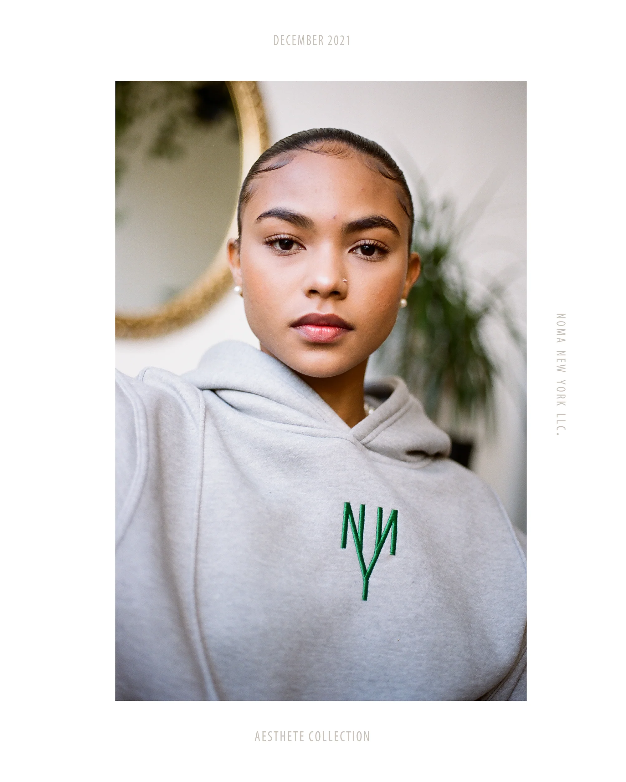 Nostal Vol 2. Hoodie GRY/GRN - Image 6